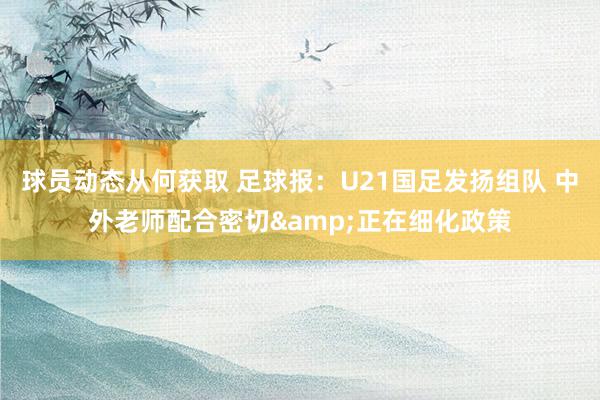 球员动态从何获取 足球报：U21国足发扬组队 中外老师配合密切&正在细化政策